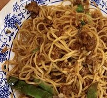 Lentil and Pork Noodle Stew