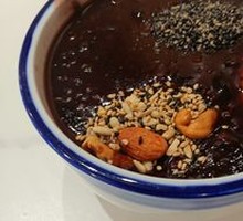 Five-Black养生 Porridge with Nuts