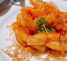 Lychee Pastry Shrimp
