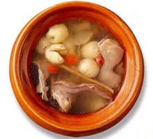 Lotus Seed and Pig Stomach Soup