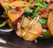 Spicy Potatoes in Dry Pot