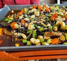 豆豉味烤江团鱼