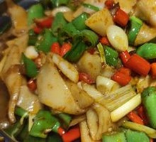Spicy Pot-Braised Tofu with Leaves
