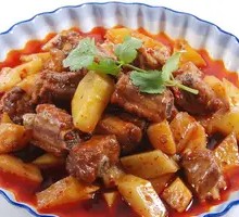 Stewed Pork Ribs with Potatoes