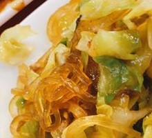 Napa cabbage with vermicelli