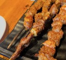 Lamb Skewers with Red Willow