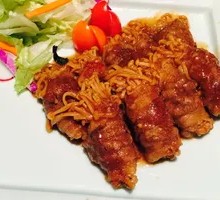 Beef Rolls with Enoki Mushrooms