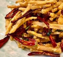 Dry-Fried Lotus Root Strips