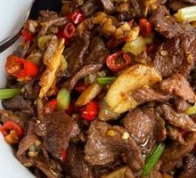 Stir-fried Fresh Beef