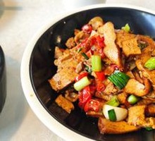 Stir-Fried Hunan Tofu Cubes