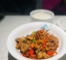 Hunan smoked pork with bamboo shoots