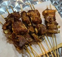Grilled Lamb Ribs