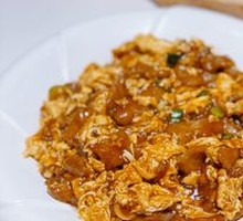 Sour Stir-Fried Egg with Wood Ear Mushrooms