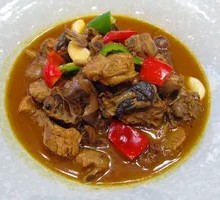Braised Black-Paw Rooster