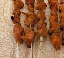 Skewered Lamb with Iron Rod