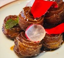 Braised Ribbon Fish Rolls