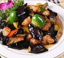 Braised Pork and Eggplant