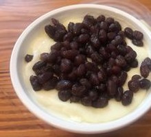 Red Bean Double-Layer Milk Pudding