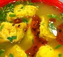 Fried Tofu Soup