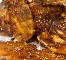 Sauce-Roasted Chicken Frames