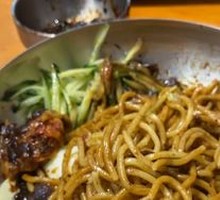 Korean Fried Noodles with Sauce