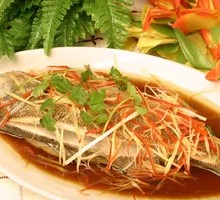 Steamed Live Sea Bass