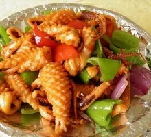 Stir-fried Squid