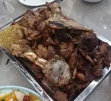 Charcoal-Roasted Lamb Leg