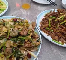 Preserved pork with smoked bamboo shoots