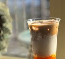 Plum Ice Latte