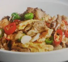 Egg-Enveloped Boneless Meat