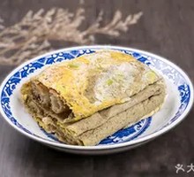 Double Egg Crepe with Pancake