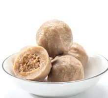 Juicy Squid Balls with Sauce