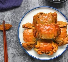 Steamed Female Freshwater Crab