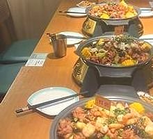 Sichuan Pepper Chicken with Pig Intestines