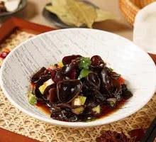 Spicy and Sour Black Wood Ear Mushrooms