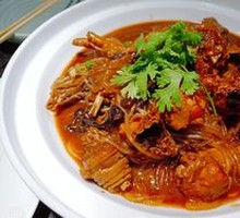 Stir-fried Chicken with Mushrooms