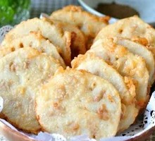 Crispy Lotus Root Pockets