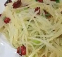 Shredded Potato with Preserved Meat Rice