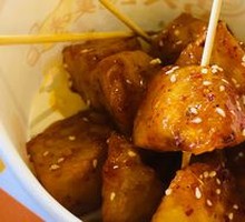 Crispy Potato with Noodles