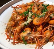 Stir-fried River Shrimp