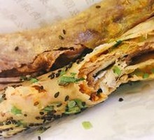 Two-Tone Egg Pancake