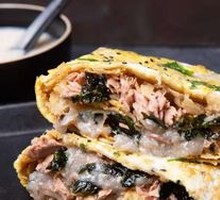 Creamy Tuna Pancake