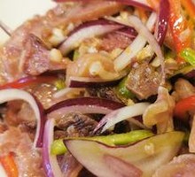 Spicy Stir-Fried Lamb Head Meat