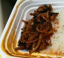 Spicy Kimchi Pork Shredded Meat Rice