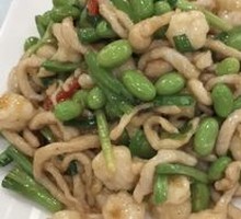 Huaiyang Stir-Fried Shrimp with Bumps