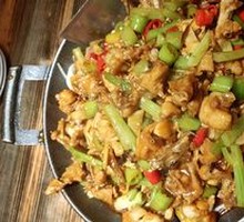 Spicy Frog Legs in Dry Pot