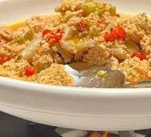 Braised Fish Offal in Brown Sauce