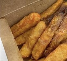 Glazed Sweet Potato Strips