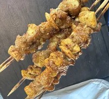 Charcoal-Grilled Lamb Plate筋